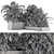 Tropical Plant Box Set 3D model small image 6