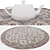 Versatile Rug Set - 8 Pieces 3D model small image 4