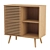 Mid-Century Oak Compact Cupboard 3D model small image 2