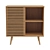 Mid-Century Oak Compact Cupboard 3D model small image 3