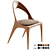 Sleek Sharon Chair: Modern Design 3D model small image 1