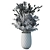 Elegant Dried Flower Bouquet 3D model small image 3