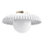 Elegant Fluted Marble Flush Mount 3D model small image 1