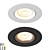 ByLed Vacuum RN 8W: Stylish Built-in LED Light 3D model small image 1