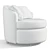 Title: Ella Swivel Barrel Chair 3D model small image 6