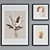 Modern Plant Picture Frame Set 3D model small image 5