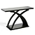 Exotic Espresso X-Shape Console 3D model small image 1