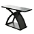 Exotic Espresso X-Shape Console 3D model small image 3