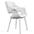 Modern Mid-Century Robyn Dining Chair 3D model small image 6