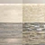 Natural Stone Set 03: Travertine & Ocean Blue Tiles 3D model small image 6