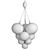 Elegant Vino Chandelier: Exquisite Design & Stunning Illumination 3D model small image 3