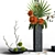 Botanical Bliss: Trio of Indoor Bouquets 3D model small image 10