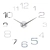 Elegant Palisade Wall Clock 3D model small image 4