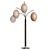 Natural Wicker Floor Lamp 3D model small image 2