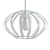 Modern Bellevue Single Light Pendant 3D model small image 2