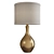 Sleek Avers Table Lamp 3D model small image 1