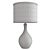 Sleek Avers Table Lamp 3D model small image 2