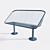 Korg Park Bench: Outdoor Seating Elegance 3D model small image 5