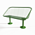 Korg Park Bench: Outdoor Seating Elegance 3D model small image 10