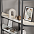 Charme Deluxe Opera Bookcase: Elegant, Durable Design 3D model small image 3