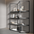 Charme Deluxe Opera Bookcase: Elegant, Durable Design 3D model small image 4