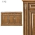 Antique English Dresser 3D model small image 2