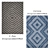 Versatile Rug Set - 6 Designs 3D model small image 4