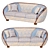 Elegant MODIGLIANI Sofa by Arredoclassic 3D model small image 1