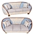 Elegant MODIGLIANI Sofa by Arredoclassic 3D model small image 2