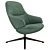 Arper Aston Low Backrest - Versatile and Stylish 3D model small image 1