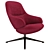 Arper Aston Low Backrest - Versatile and Stylish 3D model small image 3