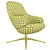 Arper Aston Low Backrest - Versatile and Stylish 3D model small image 7