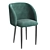 Millie Metal OM: Stylish and Comfortable Chair 3D model small image 2