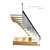 Title: Corner Staircase - Sleek Metal and Wood Design 3D model small image 2