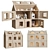 Plywood Dollhouse: Interactive Design 3D model small image 1