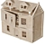 Plywood Dollhouse: Interactive Design 3D model small image 4