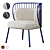 Nabi Armchair: Ultimate Comfort 3D model small image 4