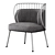 Nabi Armchair: Ultimate Comfort 3D model small image 6