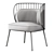 Nabi Armchair: Ultimate Comfort 3D model small image 2