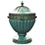 Vintage Gold Patina Vase 3D model small image 1
