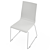 Elegant Kuadra 1158 Plastic Chair 3D model small image 4