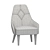 Stylish Soft Chairs: EMMA & EMILY 3D model small image 2