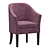 Stain World 16897 Accent Chair 3D model small image 1