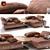 Natuzzi Cava Leather Sofa 3D model small image 1