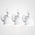 Tiffani W Pendant Light 3D model small image 3