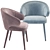 Elegant Eichholtz Cardinale Dining Chair 3D model small image 2