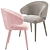 Elegant Eichholtz Cardinale Dining Chair 3D model small image 3