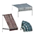 Versatile Awning Set Kit - Vol.09 3D model small image 5