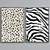 Sleek Frame Set: Leopard & Zebra Prints 3D model small image 5