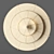 Luxury Fortuny Icaro Silk Chandelier 3D model small image 2